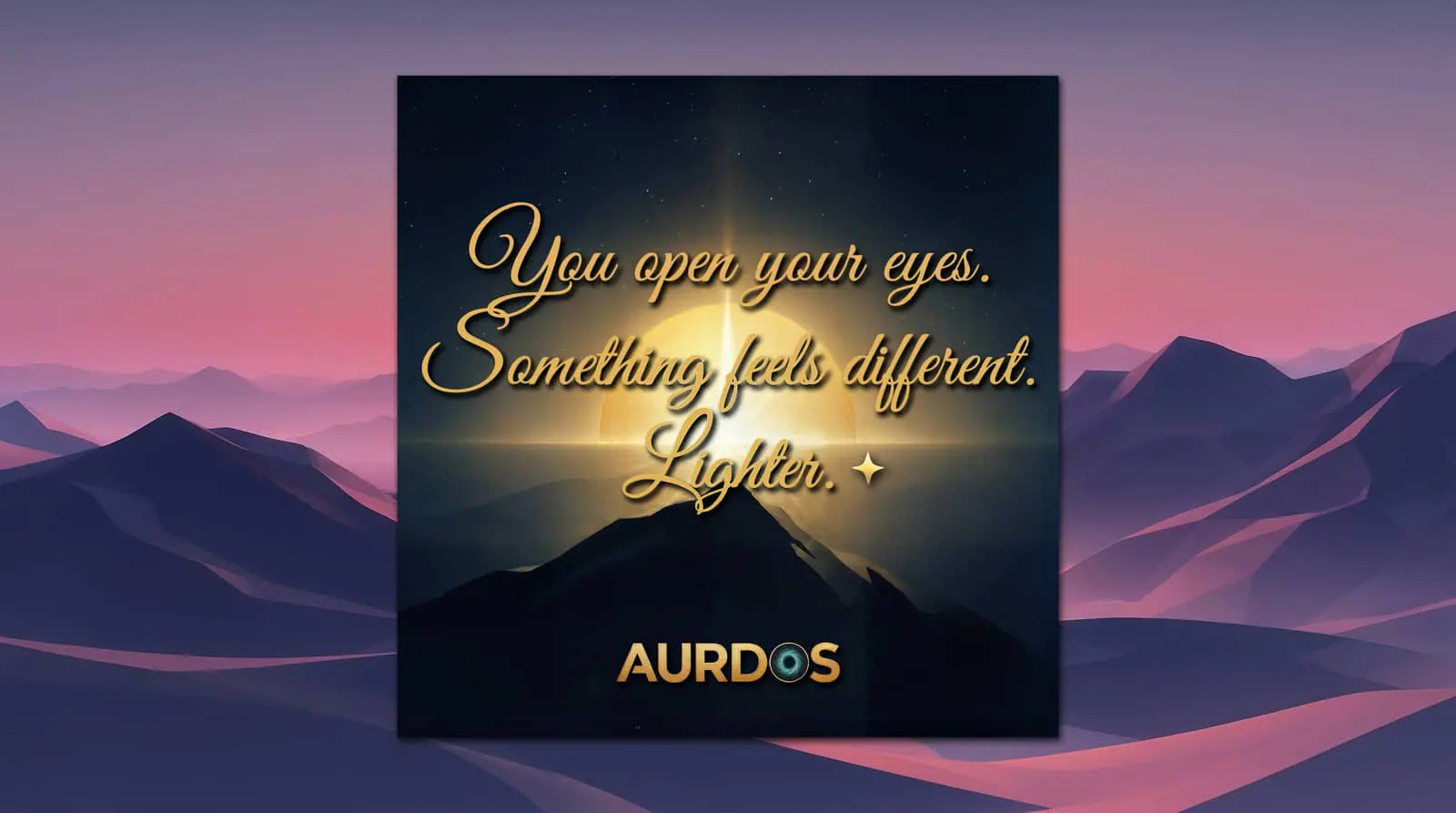 Awaken visual caption 1